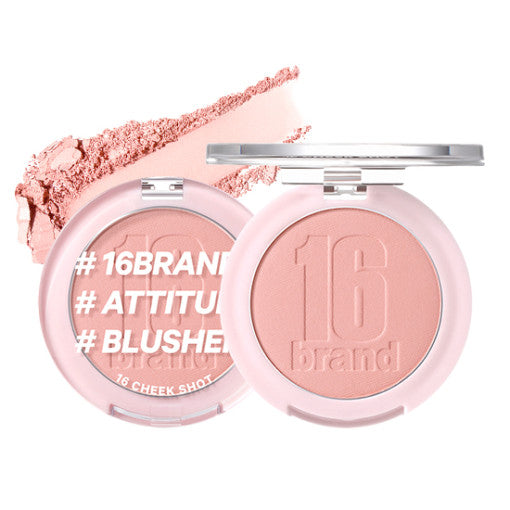 Cheek Shot 6g (6colors), 16BRAND 16BRAND Face Blush