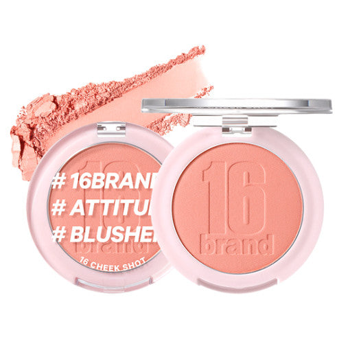 Cheek Shot 6g (6colors), 16BRAND 16BRAND Face Blush