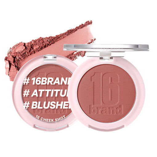 Cheek Shot 6g (6colors), 16BRAND 16BRAND Face Blush