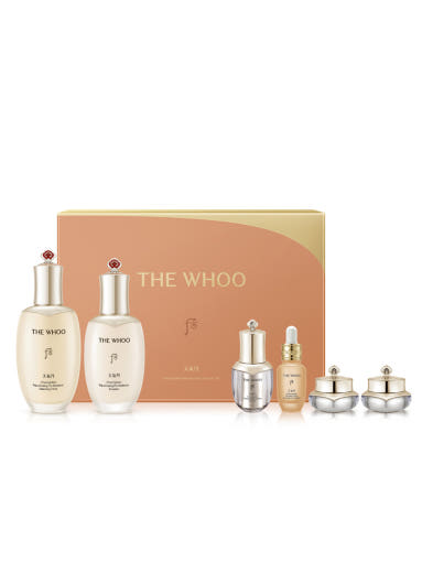 Cheongidan Rejuvenating 6pcs Gift Set, THE WHOO THE WHOO Skincare Set