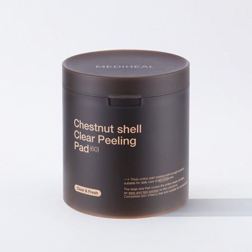 Chestnut Shell Clear Peeling Pad (60 Pads), MEDIHEAL MEDIHEAL Peeling Pad