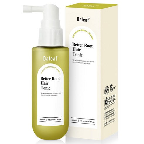 Chlorella Better Root Hair Tonic 100ml, Daleaf Daleaf Scalp Treatment