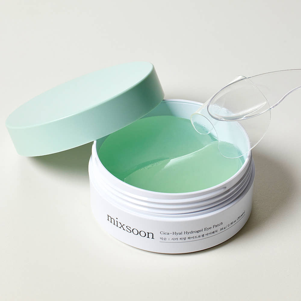 Cica-Hyal Hydrogel Eye Patch 84g (30 pairs), mixsoon mixsoon Eye Patches