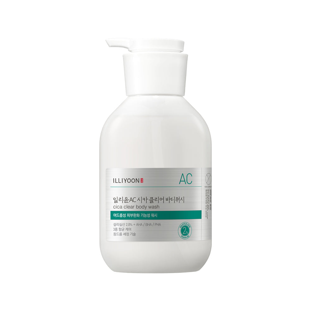Cica Acne Clear Body Wash 400ml, ILLIYOON ILLIYOON Body Wash