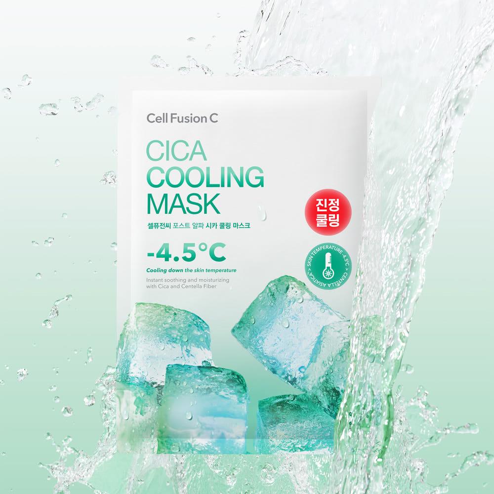 Cica Cooling Mask 27g X 5ea, Cell Fusion C Cell Fusion C Treatment Mask