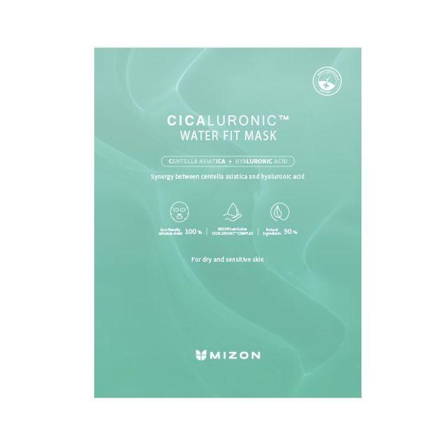 Cicaluronic Water Fit Mask 24g X 10ea, MIZON MIZON Sheet Mask