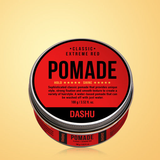 Classic Extreme Red Pomade 100g, DASHU DASHU Hair Styling Wax