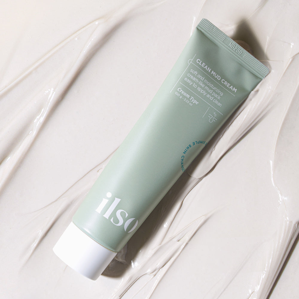 Clean Mud Cream, cleanser 100g, ilso ilso Cleansing Milk & Gel