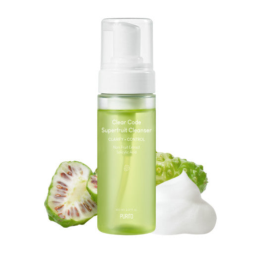 Clear Code Superfruit Cleanser 150ml, PURITO PURITO SEOUL Cleansing Foam