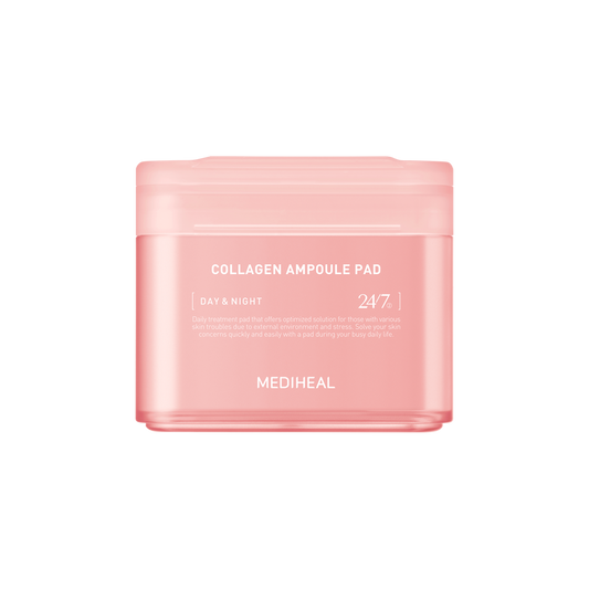 Collagen Ampoule Pad 100 Pads, MEDIHEAL MEDIHEAL Toner Pad