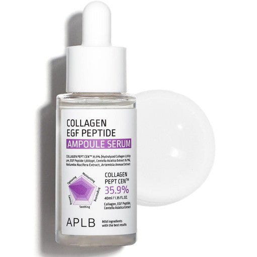 Collagen EGF Peptide Ampoule Serum 40ml, APLB APLB Anti-Aging Serum
