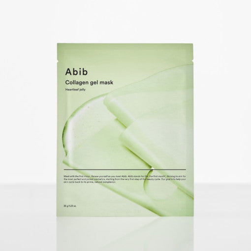 Collagen Gel Mask 35g X 10ea #Heartleaf Jelly, Abib-1