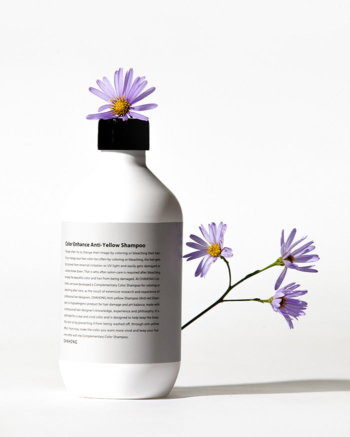 Color Enhance Anti-Yellow Shampoo 300ml, CHAHONG CHAHONG Shampoo