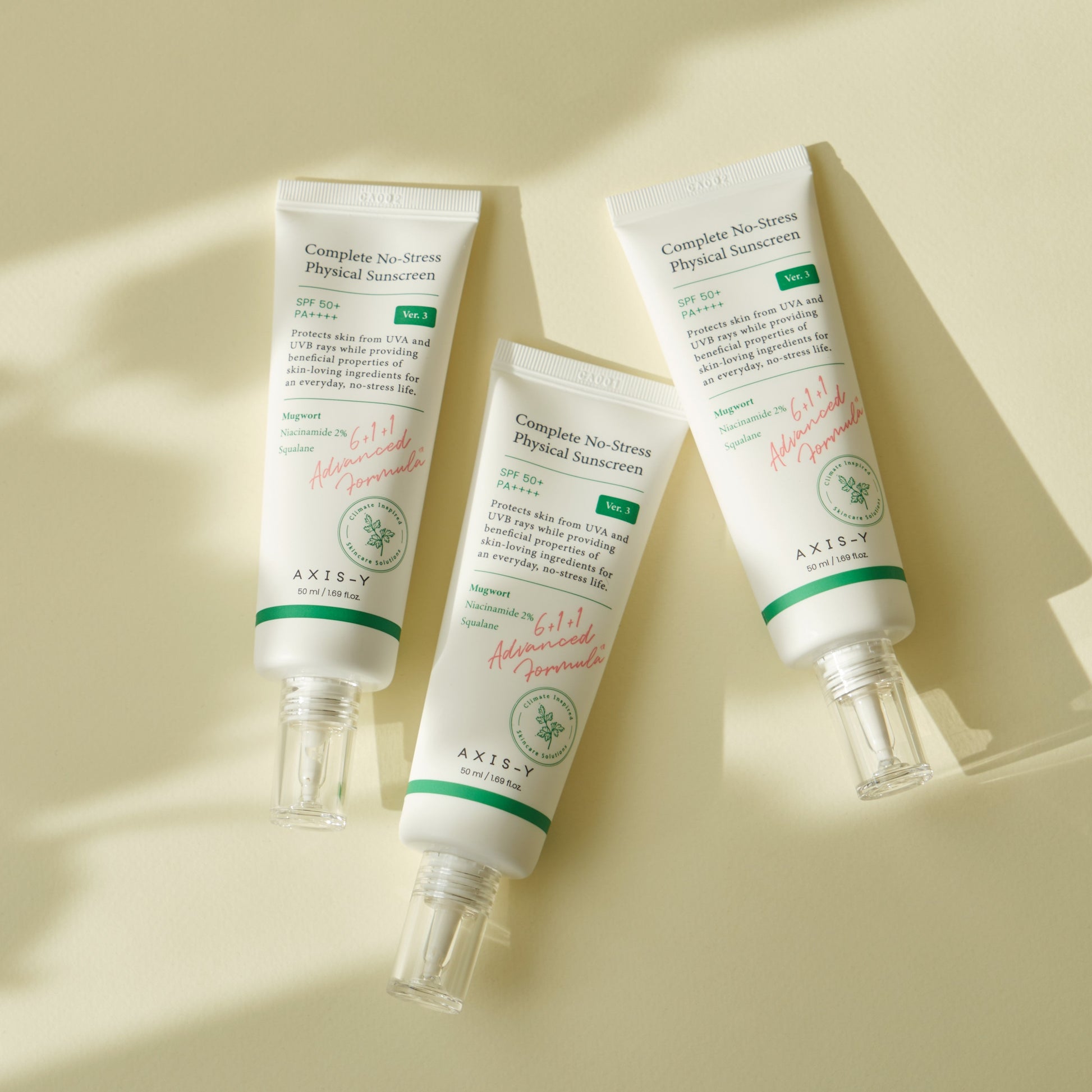 Complete No-Stress Physical Sunscreen V.3 50ml, AXIS-Y AXIS-Y Sunscreen