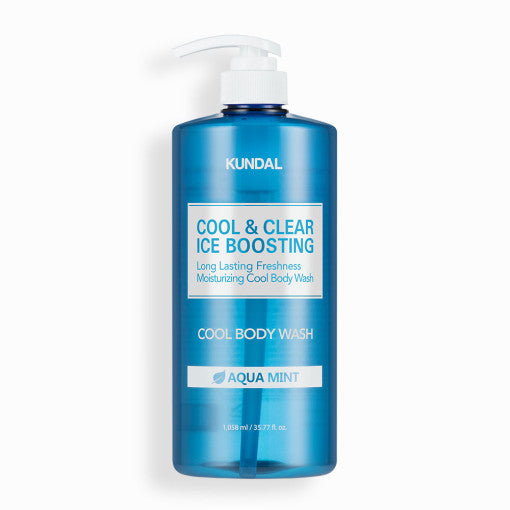 Cool & Clear Ice Boosting Cool Body Wash 1058ml #Aqua Mint, KUNDAL-1