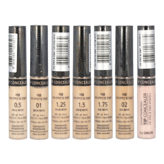 Cover Perfection Tip Concealer 6.5g (10 shades), The SAEM The SAEM Face Concealer