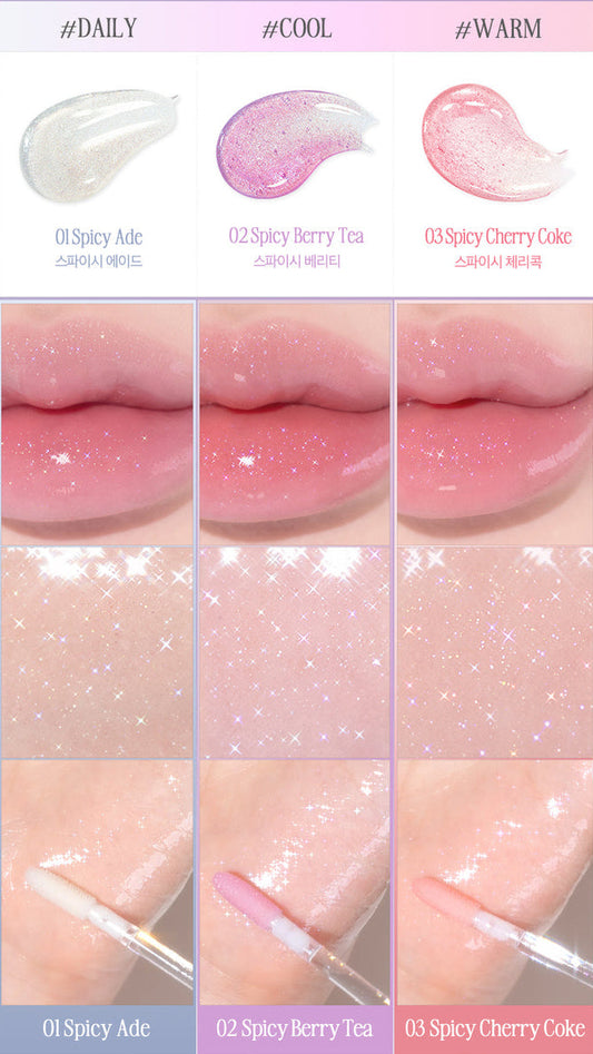 Crystal Gloss Plumper 3.4g (2colors), CLIO CLIO Lip Glosses