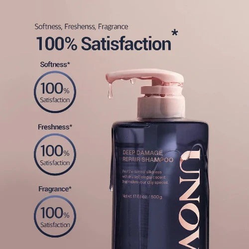 DEEP DAMAGE REPAIR SHAMPOO 500ml, UNOVE UNOVE Shampoo