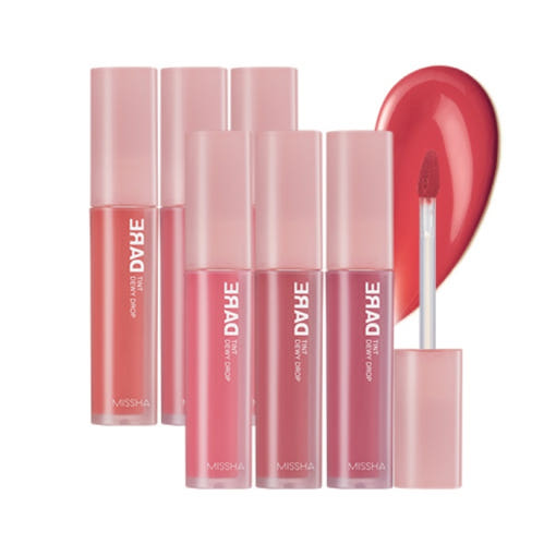 Dare Lip Tint Dewy Drop 4.3g (6Colors), MISSHA MISSHA Lip Tint