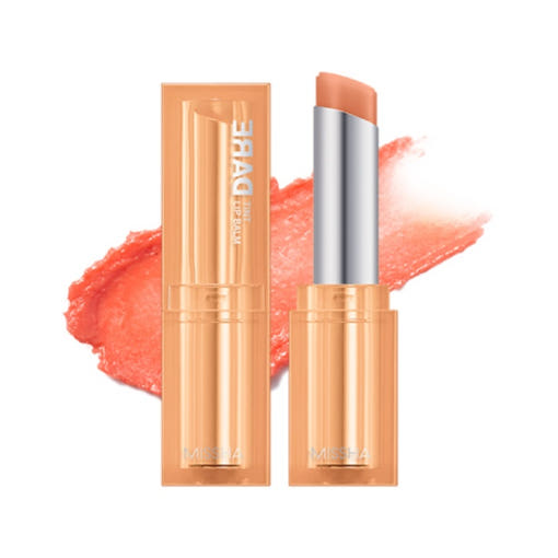 Daretint Lip Balm 4.8g #Coral Look, MISSHA-1
