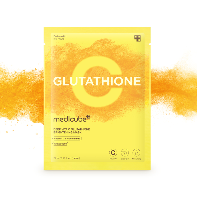 Deep Vita C Glutathione Brightening Mask 27 X 5ea, medicube medicube Facial Mask