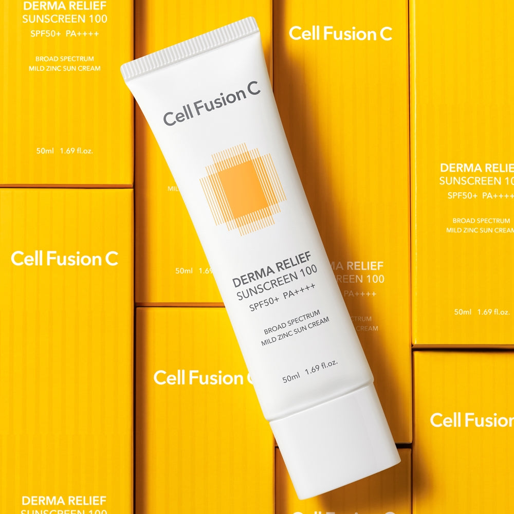 Derma Relief Sunscreen SPF50+ / PA++++ 50ml, Cell Fusion C Cell Fusion C Sunscreen