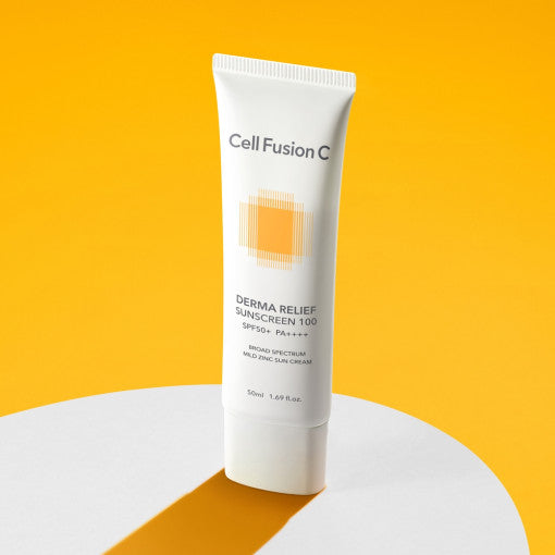 Derma Relief Sunscreen SPF50+ / PA++++ 50ml, Cell Fusion C Cell Fusion C Sunscreen