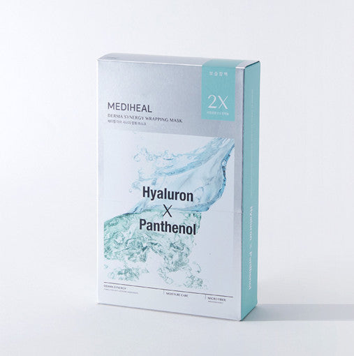 Derma Synergy Wrapping Mask Sheet 10P #Hyaluron X Panthenol, MEDIHEAL