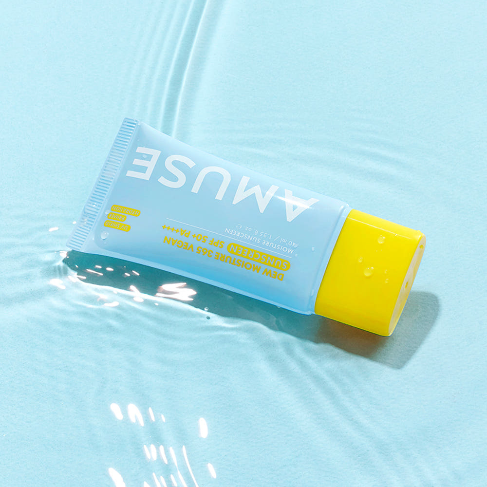 Dew Moisture 365 Vegan Sunscreen SPF50+ PA++++ 40ml, AMUSE AMUSE Sunscreen