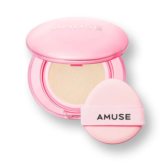 Dew Power Vegan Cushion SPF 50+ PA++++ 15g (4 Colors), AMUSE AMUSE Cushion Foundation