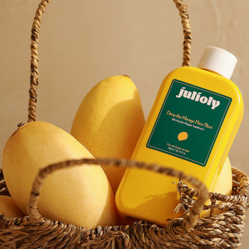 Drop the Mango Hair Shot Silk Keratin Repair Treatment 300ml, julioly julioly Hair Treatment
