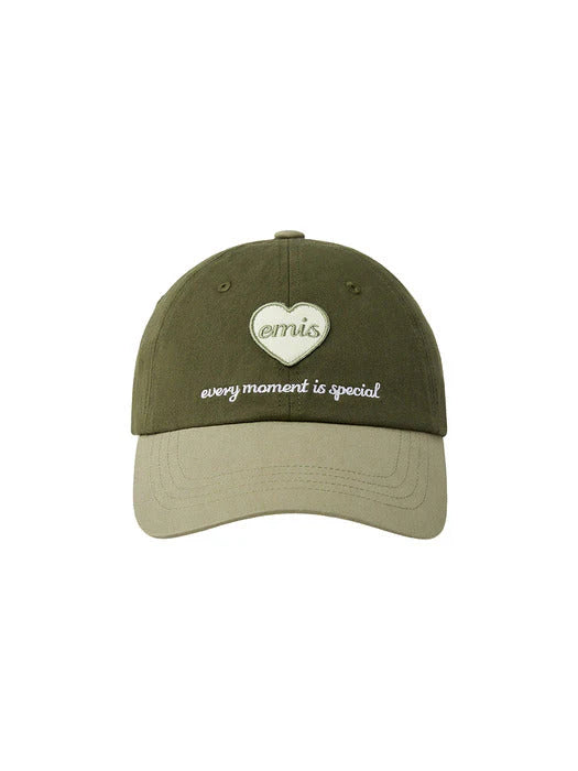 EMIS HEART WAPPEN TONE ON TONE BALL CAP EMIS Cap