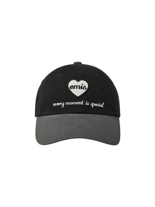 EMIS HEART WAPPEN TONE ON TONE BALL CAP EMIS Cap