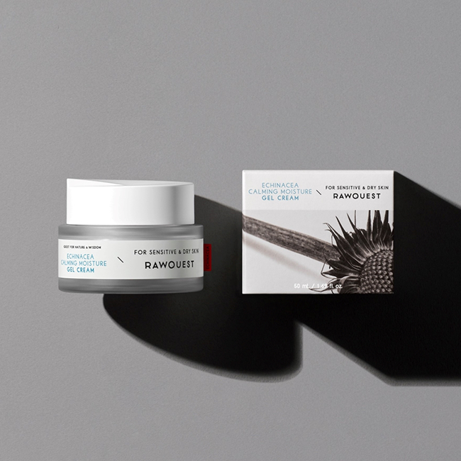 Echinacea Calming Moisture Gel Cream 50ml, RAWQUEST RAWQUEST Face Cream