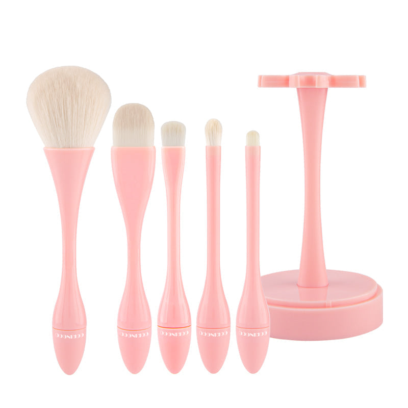 Egg Holder Brush Set 5P, CORINGCO CORINGCO Makeup Brush Sets