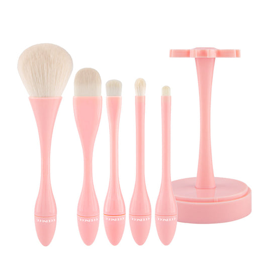 Egg Holder Brush Set 5P, CORINGCO CORINGCO Makeup Brush Sets