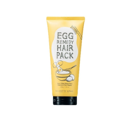 Egg Remedy Hair Pack 200ml, TOO COOL FOR SCHOOL TOO COOL FOR SCHOOL Hair Treatment