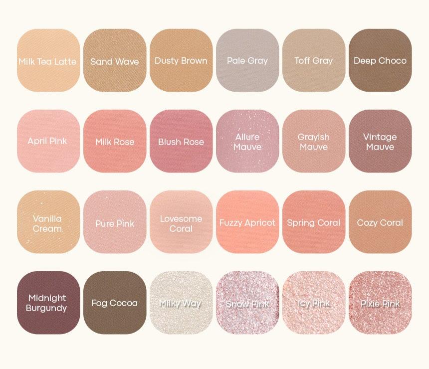 Eye Tone Single Eye Shadow #414~#427, TONYMOLY-1