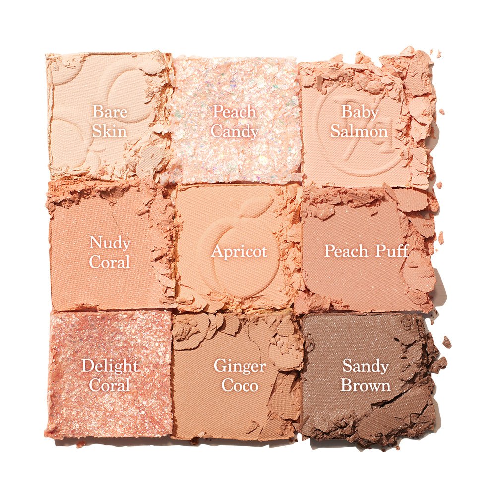 Eyeshadow Palette - 14 Peach Squeeze, dasique dasique Eyeshadow