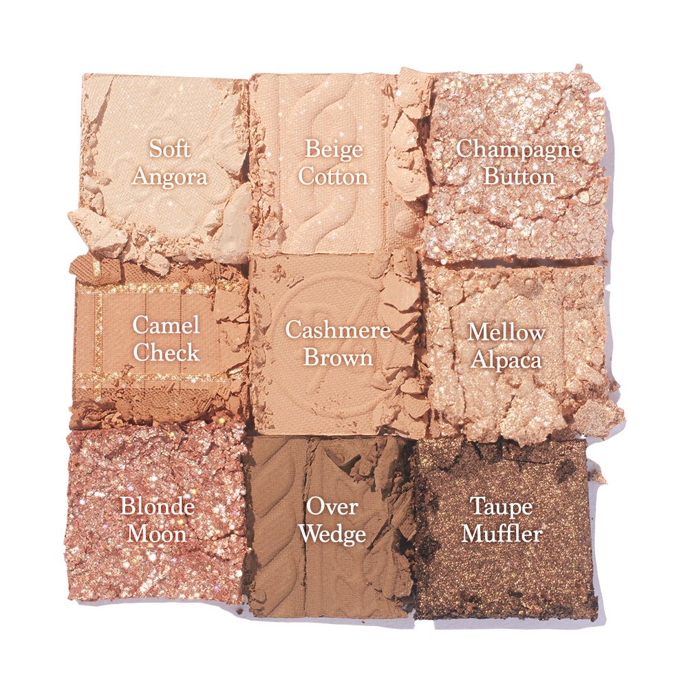 Eyeshadow Palette - 15 Beige Knit, dasique dasique Eyeshadow