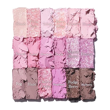 Eyeshadow Palette - 18 Berry Smoothie, dasique dasique Eyeshadow