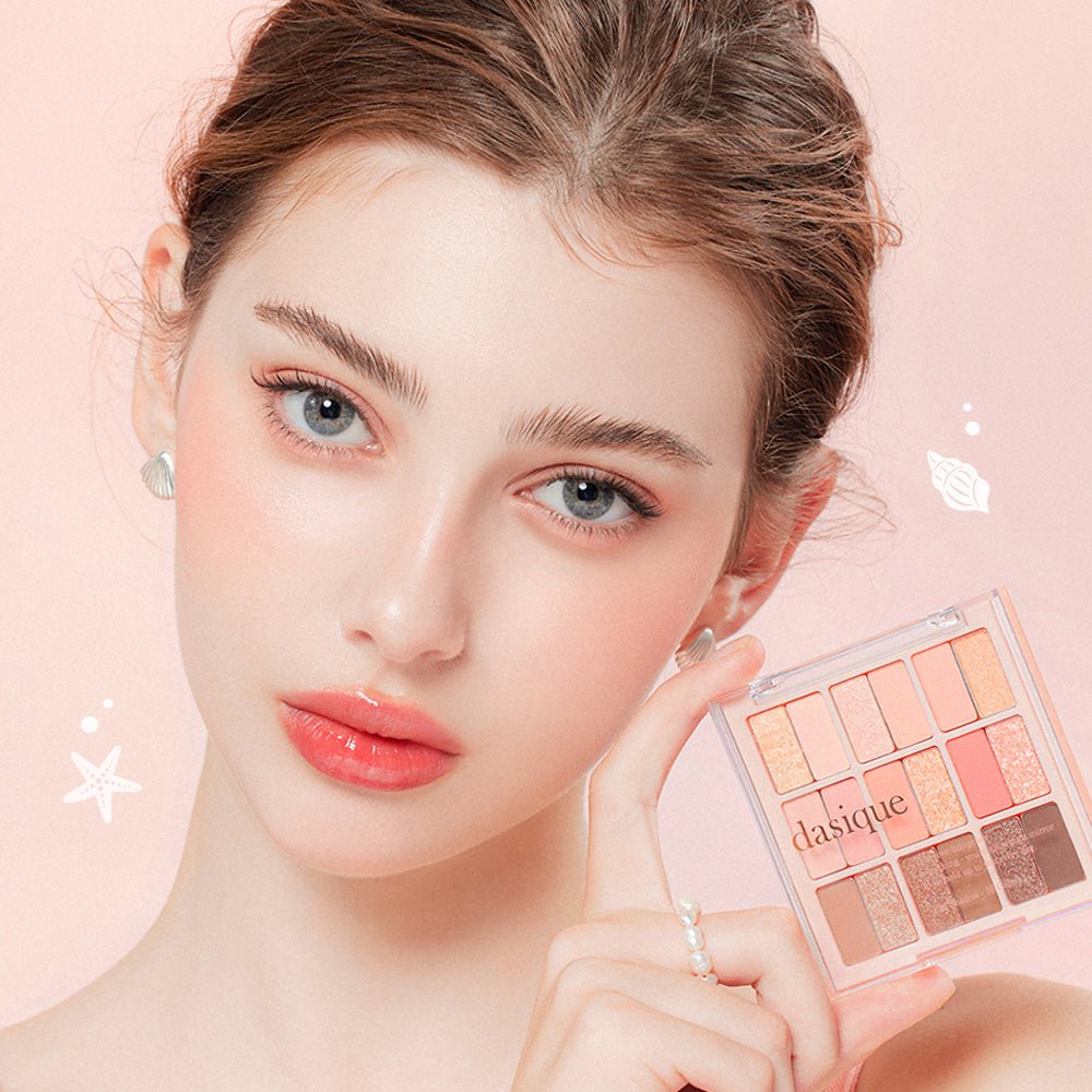 Eyeshadow Palette - 23 Summer Coral, dasique dasique Eyeshadow