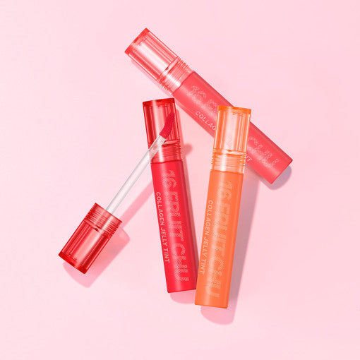 FRUIT-CHU COLLAGEN JELLY TINT (3colors), 16BRAND 16BRAND Lip Stains