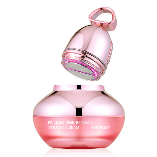 Filligio Pink Retinol Volume Cream 50ml + EMS Device Set (*It can only be shipped via express service.), MEDITHERAPY MEDITHERAPY Face Cream + Device