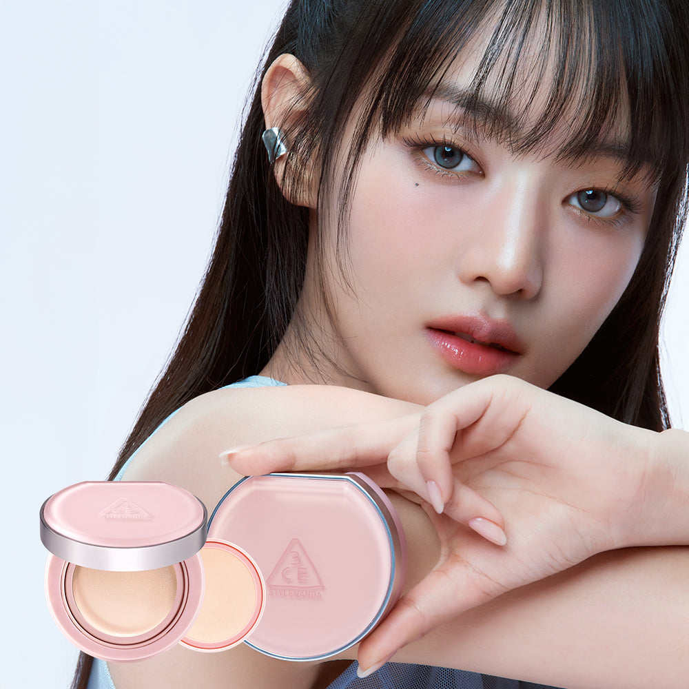 Fitting Mesh Cushion (11g+11g Refill, SPF40, PA+++), 3CE 3CE Cushion Foundation