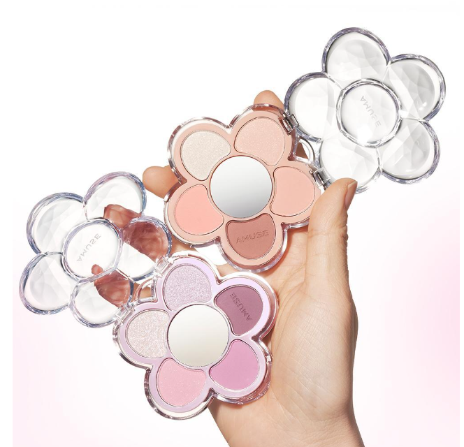 Flora Eye Palette 4.5g (4 Colors), AMUSE AMUSE Eyeshadow