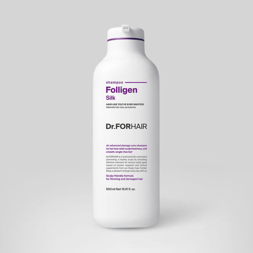 Folligen Silk Shampoo 500ml, Dr.FORHAIR Dr.FORHAIR Shampoo