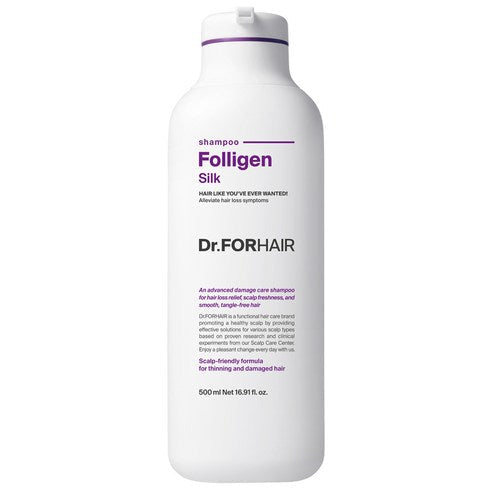 Folligen Silk Shampoo 500ml, Dr.FORHAIR Dr.FORHAIR Shampoo
