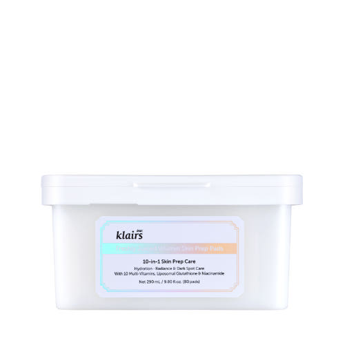 Freshly Juiced Vitamin Skin Prep Pads 290ml/80ea, KLAIRS KLAIRS Toner Pad