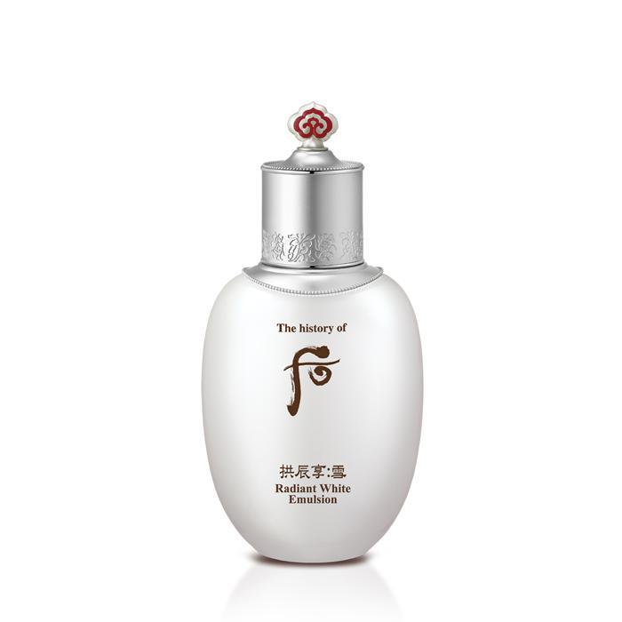 GONGJINHYANG SEOL Radiant White Emulsion 110ml, The History of Whoo The History of Whoo Face Lotion